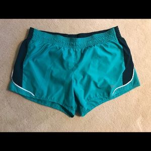Nike Green running shorts